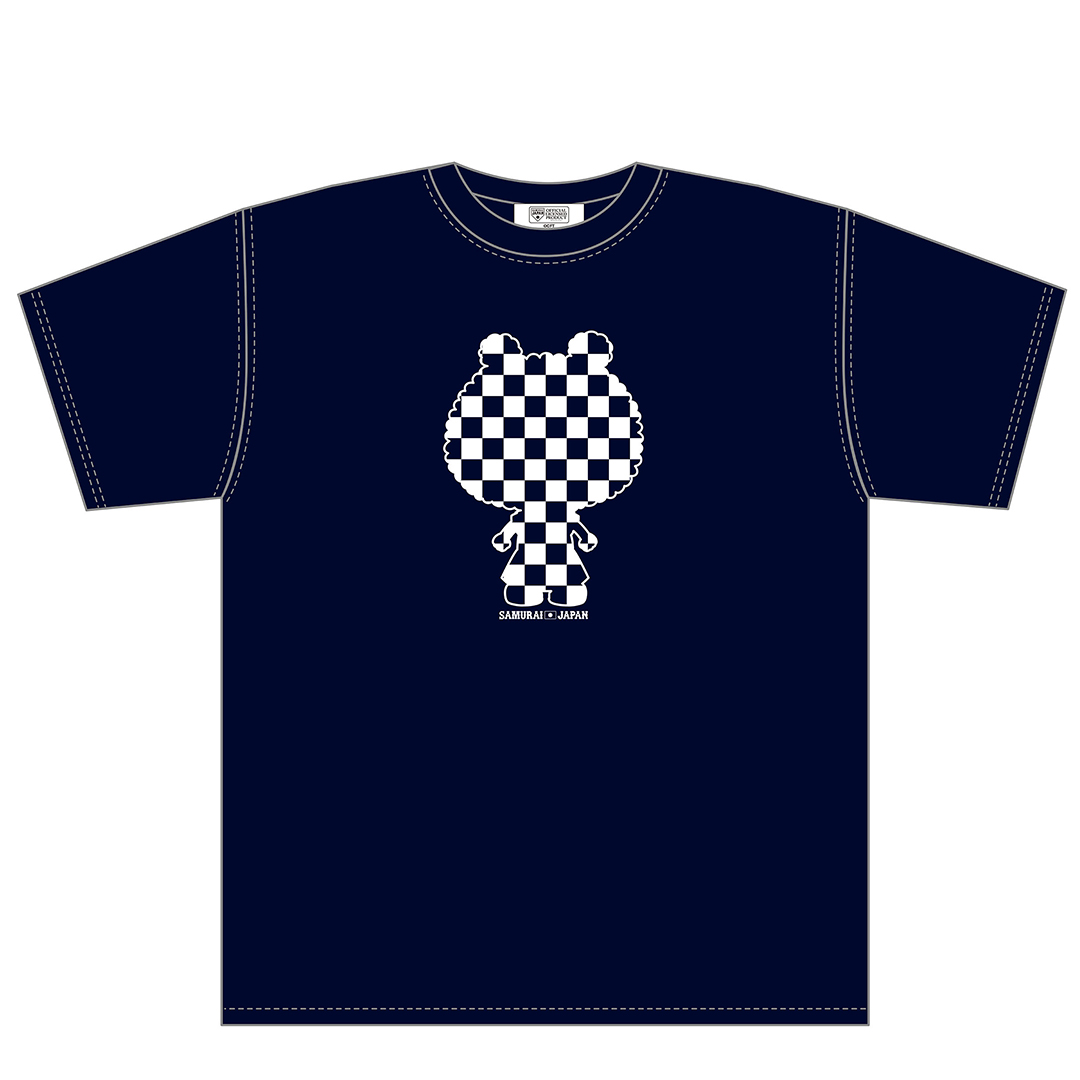 Ｔシャツ（市松たまべヱ）紺